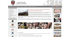 Desktop Screenshot of naa.mil.lv