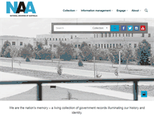Tablet Screenshot of naa.gov.au